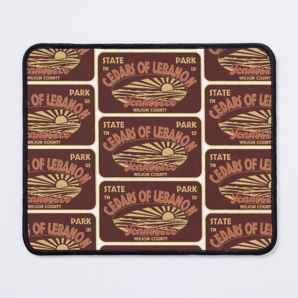 Item preview, Cedars of Lebanon State Park, Wilson County, Tennessee, badge design designed and sold by Wanderful-roads.