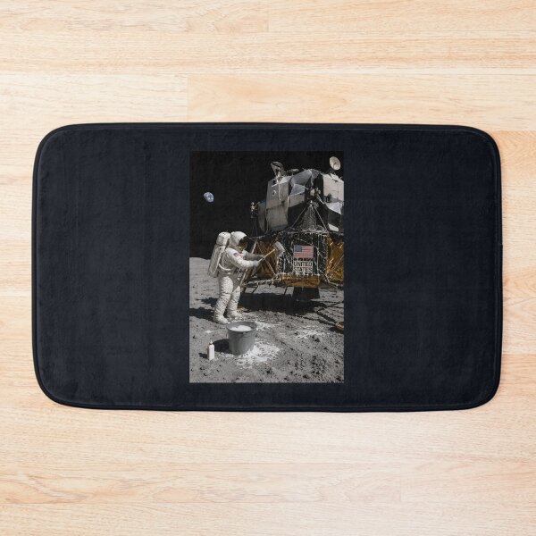 Item preview, NASA astronaut washing the LEM designed and sold by WiseBow.