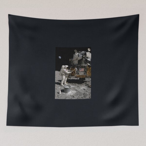 Item preview, NASA astronaut washing the LEM designed and sold by WiseBow.