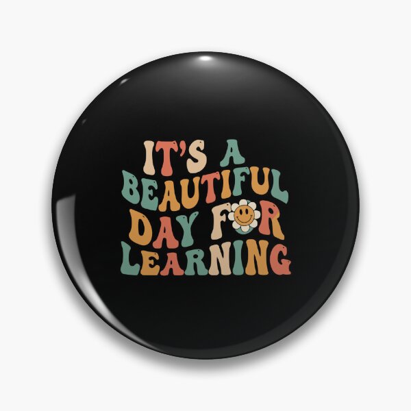 Item preview, It's A Beautiful Day For Learning Teacher Student Education School designed and sold by PopStars1993.