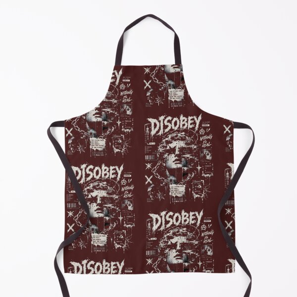 Item preview, Disobey Rebellion Grunge Collage Art designed and sold by RoyalEarthstore.