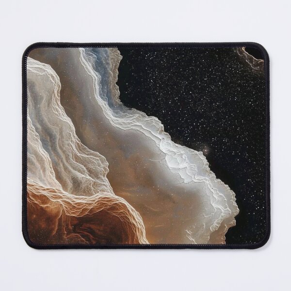 Item preview, Cosmic Nebula Wave Abstract Fluid Marble Galaxy Art designed and sold by LYAN-STORE.