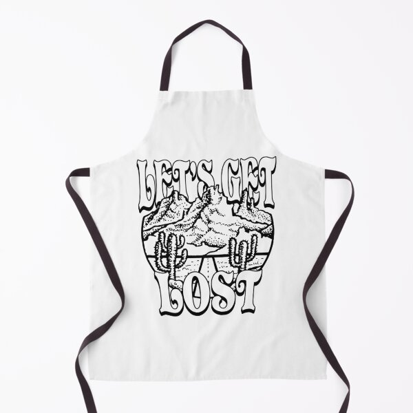 Item preview, Lets Get Lost Desert Mountain Retro Graphic Art designed and sold by The secret storage room.
