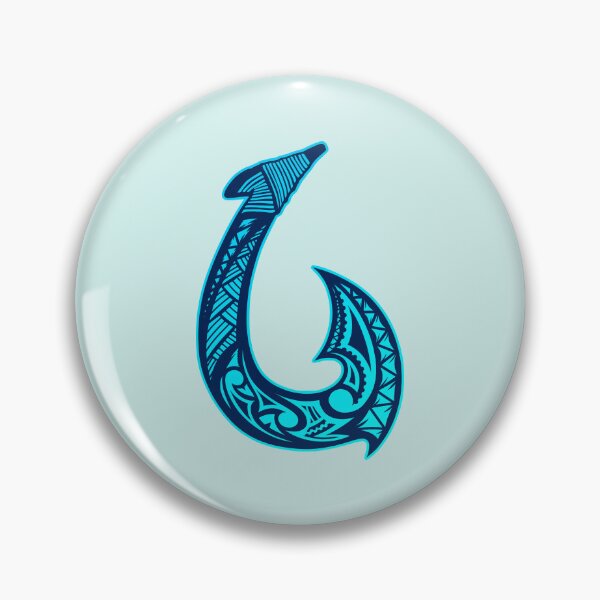 Item preview, Hei matau traditional maori  hook  BLUE designed and sold by MY NEW ZEALAND.