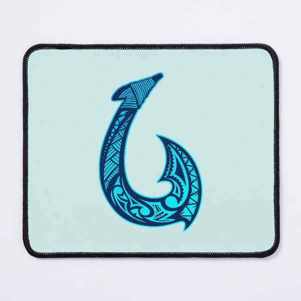 Item preview, Hei matau traditional maori hook BLUE designed and sold by MY NEW ZEALAND.