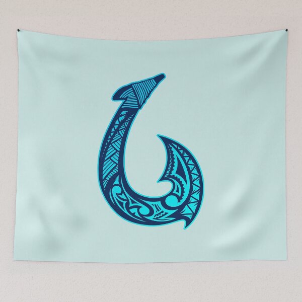 Item preview, Hei matau traditional maori  hook  BLUE designed and sold by MY NEW ZEALAND.