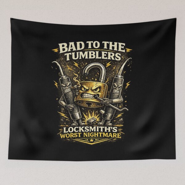 Item preview, Locksport Is My Therapy Funny Design designed and sold by Mohamedeinoo.