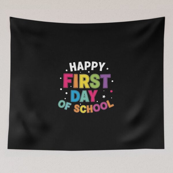 Item preview, Happy First Day Of School Back To School Student Teacher designed and sold by PopStars1993.