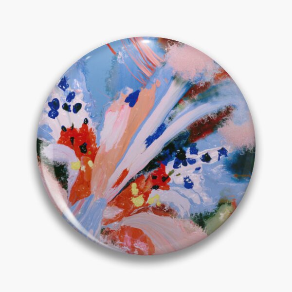 Artikelvorschau, Expressionistische Flora, abstrakte Impasto-Malerei, lebendige Pinselstriche entworfen und verkauft von SybilleKarylin.