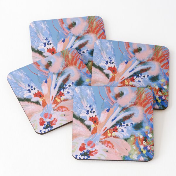 Item preview, Expressionist Flora abstract impasto, vibrant brushstrokes designed and sold by SybilleKarylin.