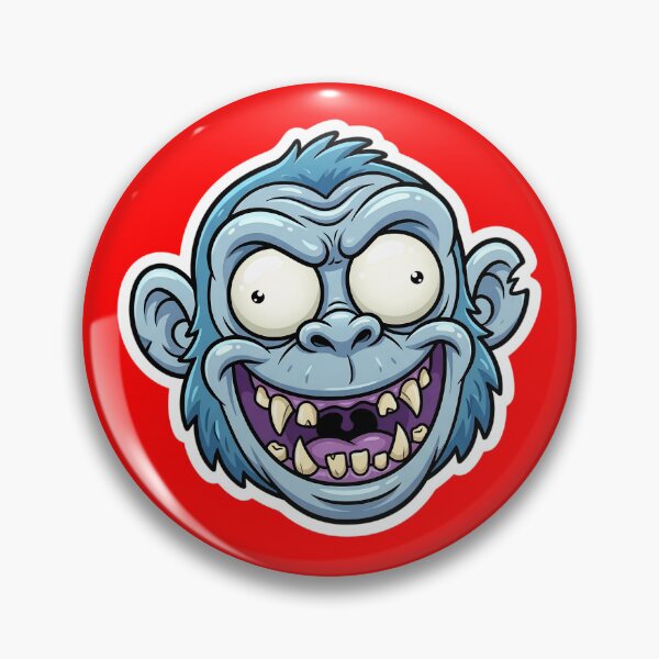 Item preview, Zombie Shark Cartoon Sticker 1 | Funny Undead Shark Face | Creepy Cute Monster Ocean Art | Horror Halloween Die Cut Sticker designed and sold by Bhaskar Digital Art.