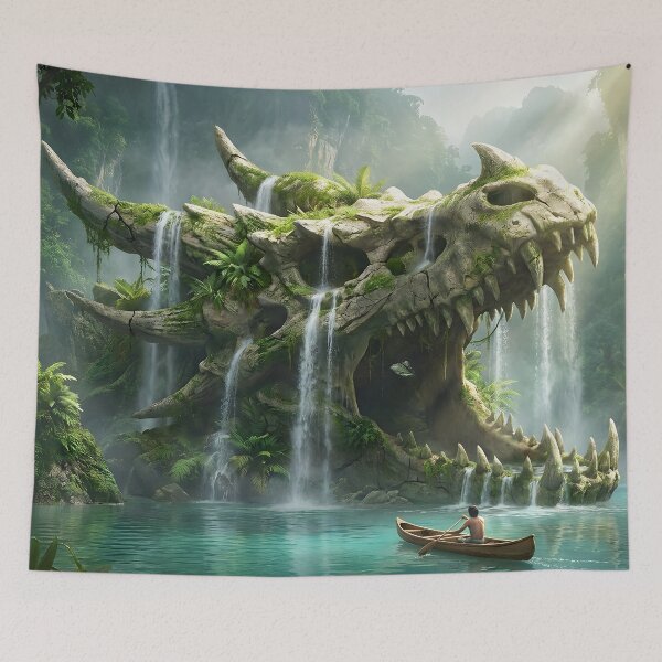 Item preview, Dragon Skull designed and sold by zakvisuals.