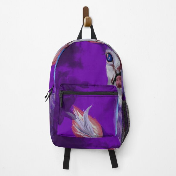 Item preview, Mystic Flamehorn blue flame, purple fantasy designed and sold by SybilleKarylin.