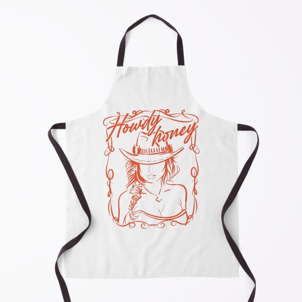 Item preview, Howdy Honey Vintage Cowgirl Graphic Art designed and sold by The secret storage room.