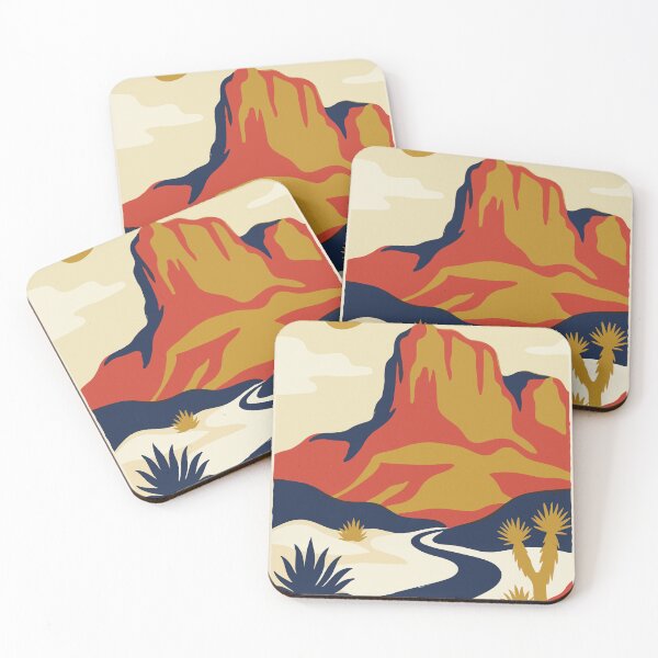 Item preview, Guadalupe Mountains National Park USA Travel Vintage designed and sold by RareDeerArt.