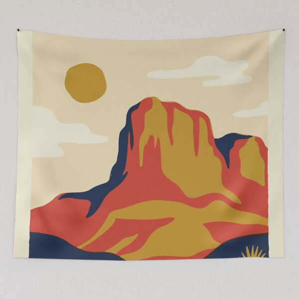 Item preview, Guadalupe Mountains National Park USA Travel Vintage designed and sold by RareDeerArt.