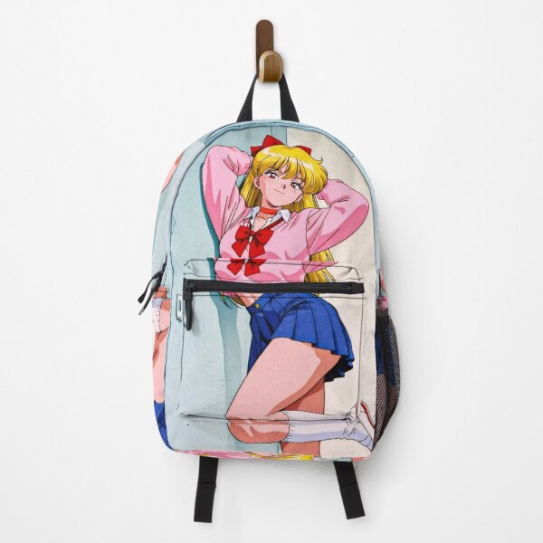 Item preview, Retro 90s School Uniform Blonde Heroine - Vintage Anime Aesthetic Art designed and sold by Billy Morfo™.