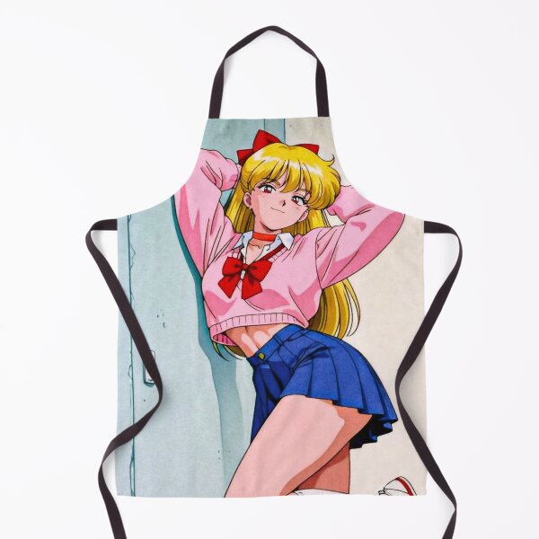 Item preview, Retro 90s School Uniform Blonde Heroine - Vintage Anime Aesthetic Art designed and sold by Billy Morfo™.