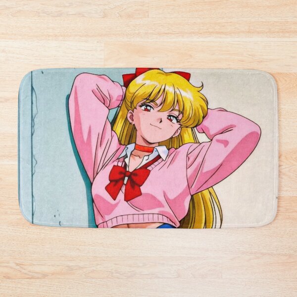 Item preview, Retro 90s School Uniform Blonde Heroine - Vintage Anime Aesthetic Art designed and sold by William Cano.