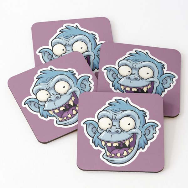 Item preview, Zombie Shark Cartoon Sticker 1 | Funny Undead Shark Face | Creepy Cute Monster Ocean Art | Horror Halloween Die Cut Sticker designed and sold by Bhaskar Digital Art.