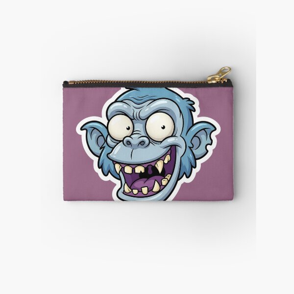 Item preview, Zombie Shark Cartoon Sticker 1 | Funny Undead Shark Face | Creepy Cute Monster Ocean Art | Horror Halloween Die Cut Sticker designed and sold by Bhaskar Digital Art.