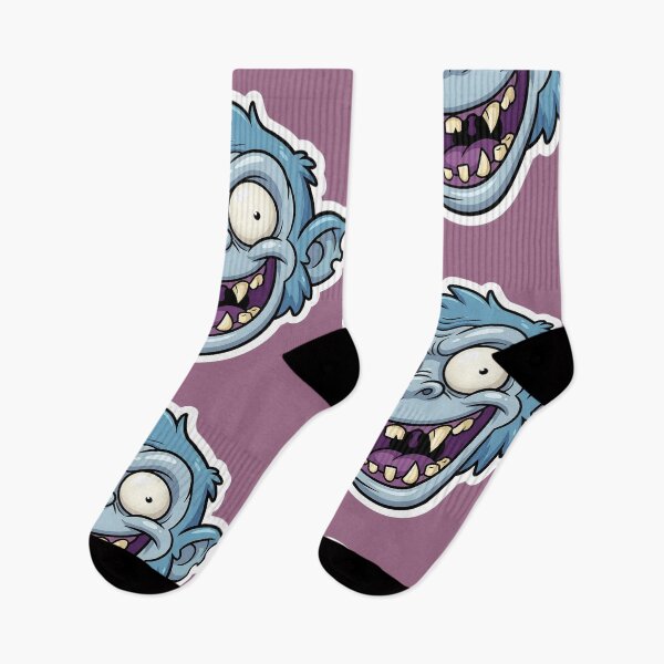 Item preview, Zombie Shark Cartoon Sticker 1 | Funny Undead Shark Face | Creepy Cute Monster Ocean Art | Horror Halloween Die Cut Sticker designed and sold by Bhaskar Digital Art.