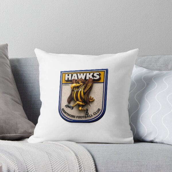 Item preview, Hawthorn Hawks AFL VFL Logo Mascot Classic Vintage designed and sold by Luke Foran Sports Art.