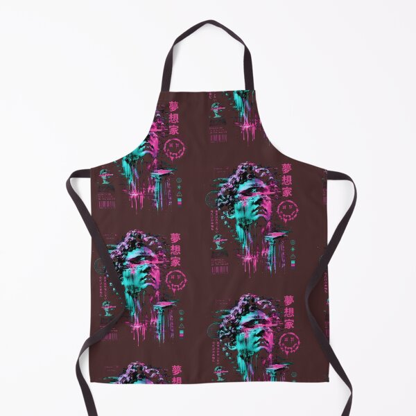 Item preview, Vaporwave Dreamer Neon Japanese Tech Art designed and sold by RoyalEarthstore.