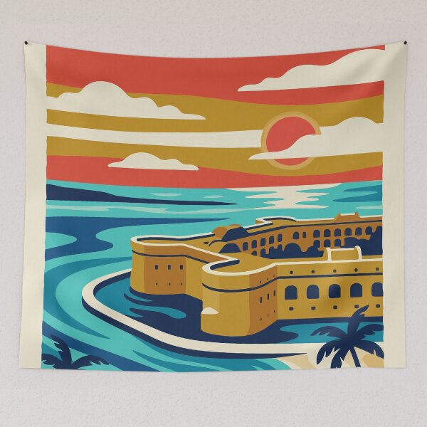 Item preview, Dry Tortugas National Park USA Travel Vintage designed and sold by RareDeerArt.