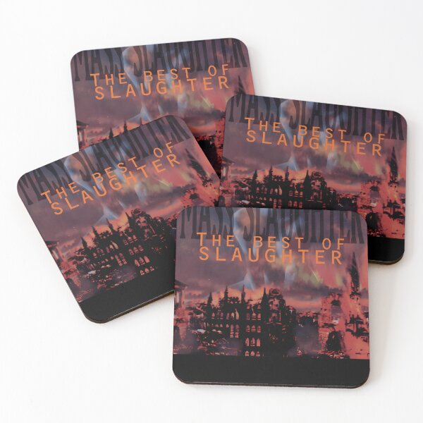 Item preview, Slaughter - Mass Slaughter The Best of Slaughter album 1995 designed and sold by Japaneseartpx.