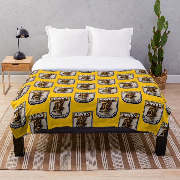 Item preview, Hawthorn Hawks AFL VFL Logo Mascot Classic Vintage designed and sold by Luke Foran Sports Art.