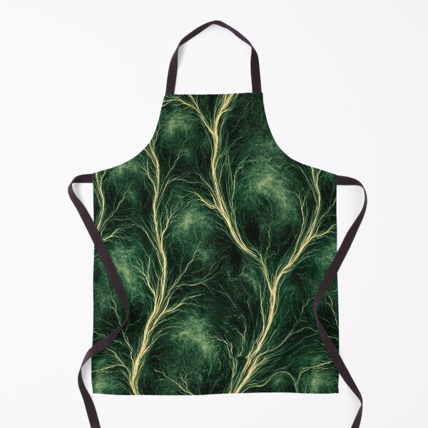 Item preview, Deep Green Mossy Veins Abstract Art designed and sold by Piotrek0001.
