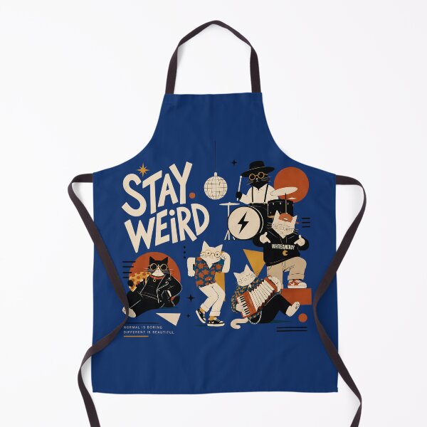 Item preview, Quirky Cat Club, Stay Weird Minimal Cat Band designed and sold by bcouchie.