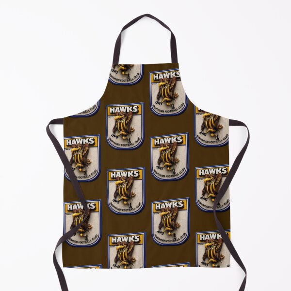 Item preview, Hawthorn Hawks AFL VFL Logo Mascot Classic Vintage designed and sold by Luke Foran Sports Art.