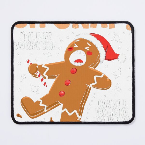 Item preview, Oh Snap Funny Christmas Gingerbread Man Candy Cane designed and sold by lht6474.