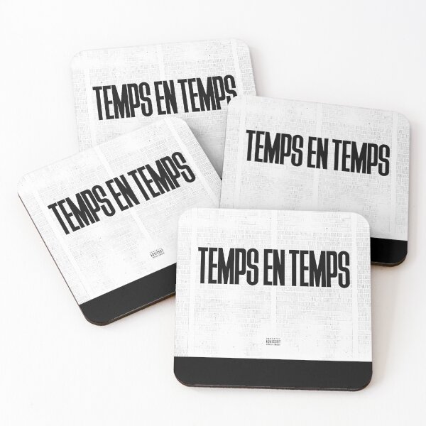 Item preview, Koba LaD - Temps en temps album 2024 designed and sold by BoneAndWeave.