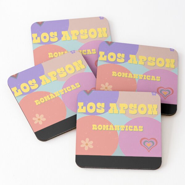 Item preview, Los Apson - RomÃ¡nticas album 2024 designed and sold by BoneAndWeave.