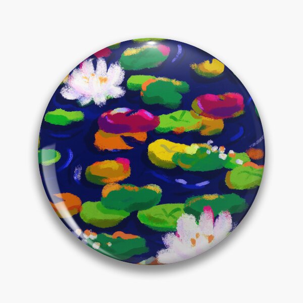 Item preview, Waterlily Pond Painting designed and sold by marjillu.