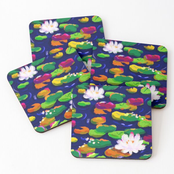 Item preview, Waterlily Pond Painting designed and sold by marjillu.