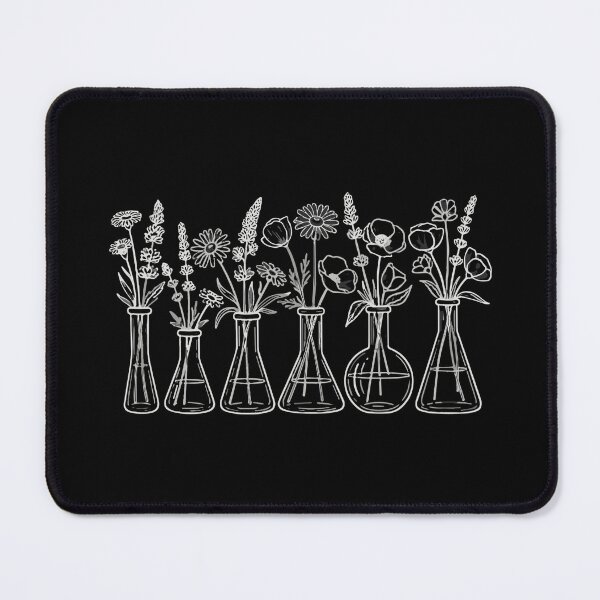 Item preview, Flowers In Lab Beakers Science Lover Botanist Chemist designed and sold by SofiBlair.