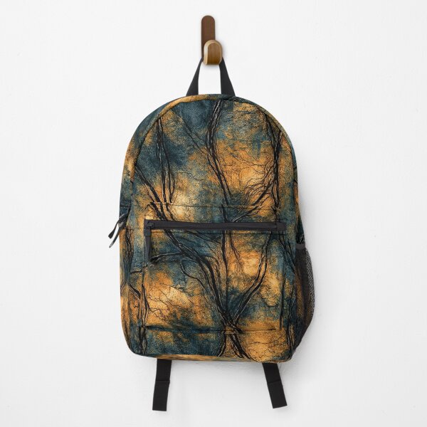 Item preview, Orange and Slate Marbled Branches Design designed and sold by Piotrek0001.