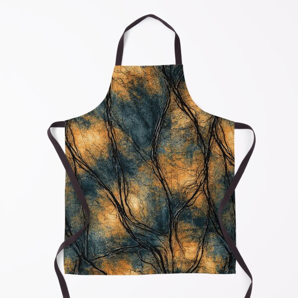 Item preview, Orange and Slate Marbled Branches Design designed and sold by Piotrek0001.