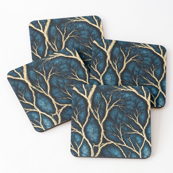 Item preview, Blue and Cream Neural Pathway Texture designed and sold by Piotrek0001.