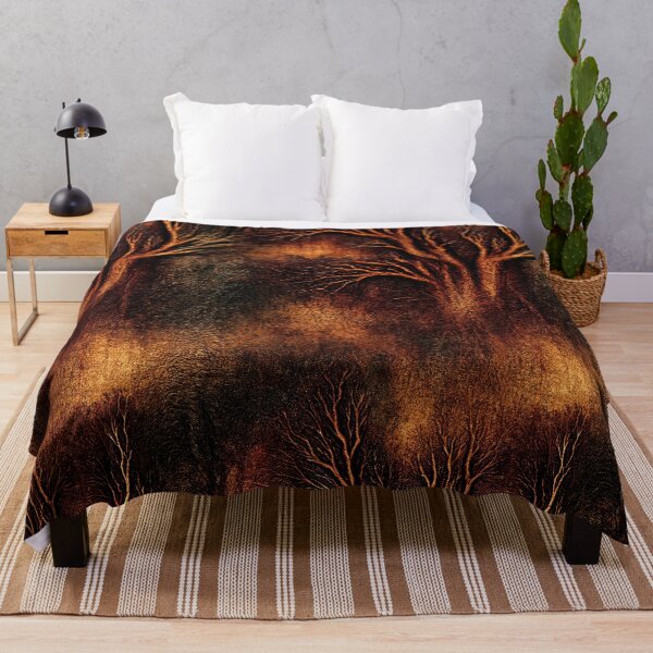 Item preview, Amber Glow Branching Root Abstract designed and sold by Piotrek0001.