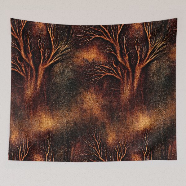 Item preview, Amber Glow Branching Root Abstract designed and sold by Piotrek0001.