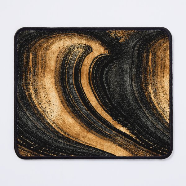 Item preview, Golden Swirl Marble Wood Grain Abstract designed and sold by Piotrek0001.