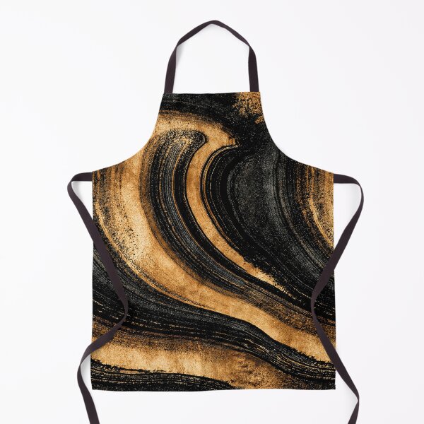 Item preview, Golden Swirl Marble Wood Grain Abstract designed and sold by Piotrek0001.