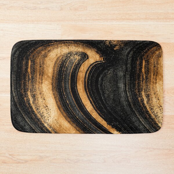 Item preview, Golden Swirl Marble Wood Grain Abstract designed and sold by Piotrek0001.