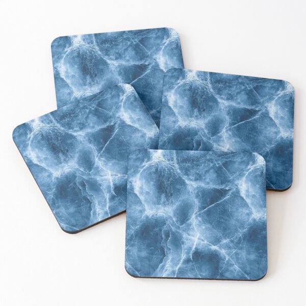 Item preview, Ocean Blue Cracked Ice Texture Art designed and sold by Piotrek0001.