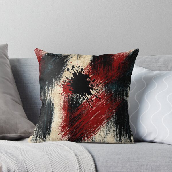 Item preview, Abstract Ink Splash with Crimson Accent designed and sold by Piotrek0001.